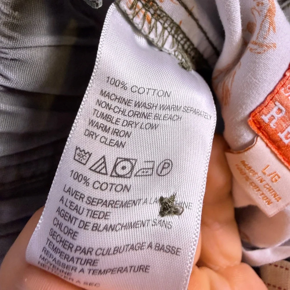 Tommy Bahama Cargo Shorts Mens Large Gray Cotton Elastic Waist Drawstring Relax